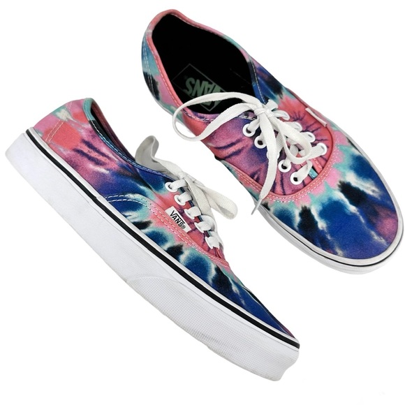 Vans Authentic Skate Shoes - (Tie Dye) Multi/True White - Picture 7 of 16